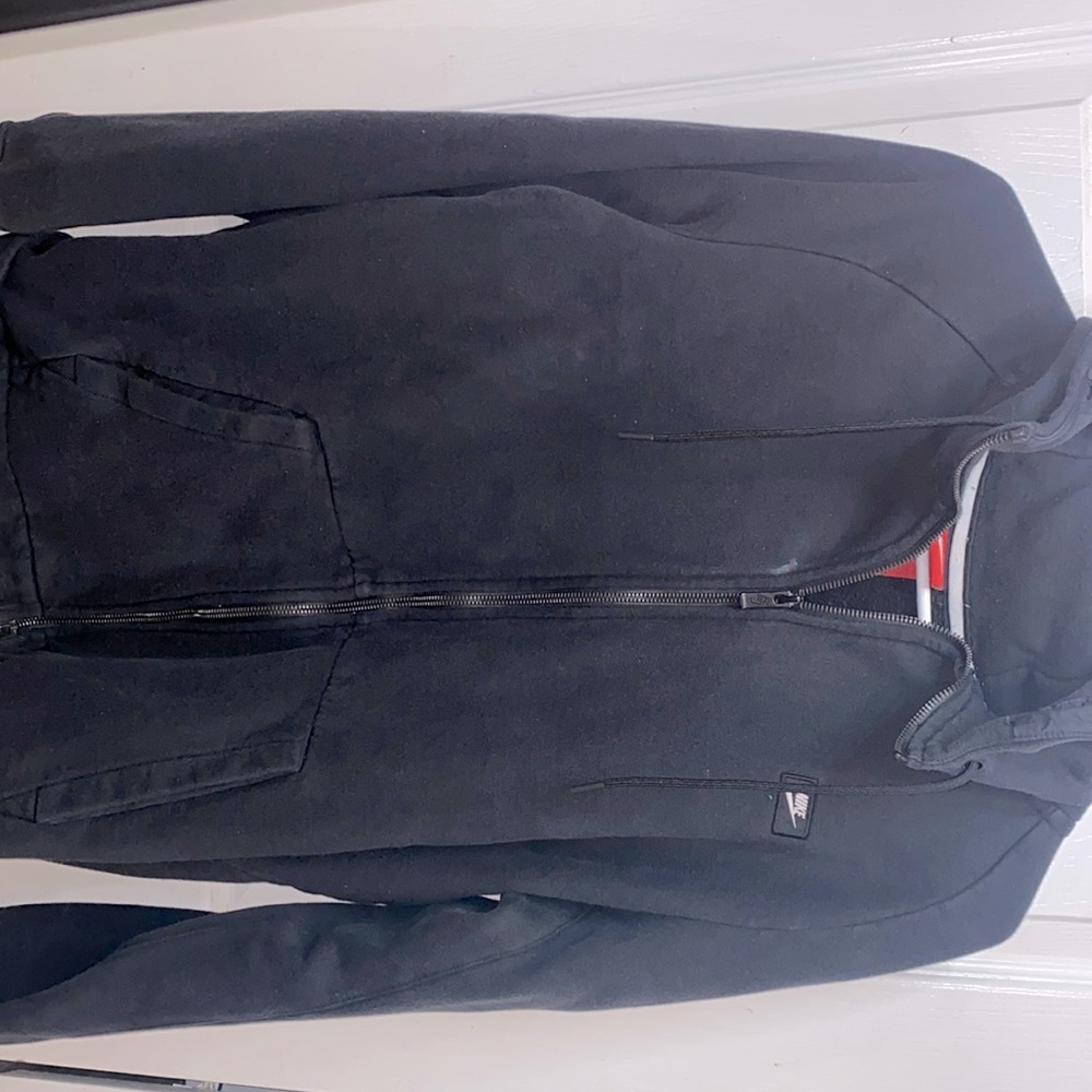Nike black zip up